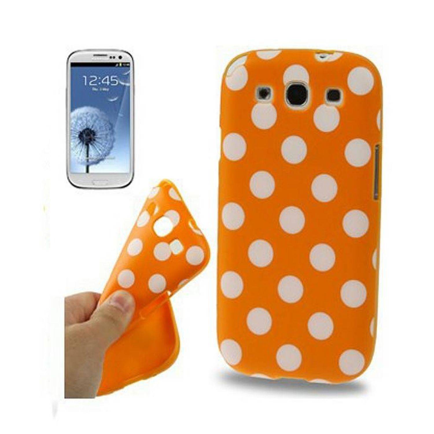 Samsung Galaxy S3 / S3 NEO Handyhülle Backcover Orange