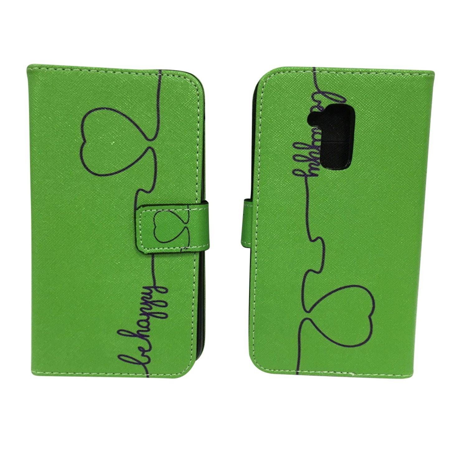 Huawei Honor 5c Handyhülle Bookcover Grün