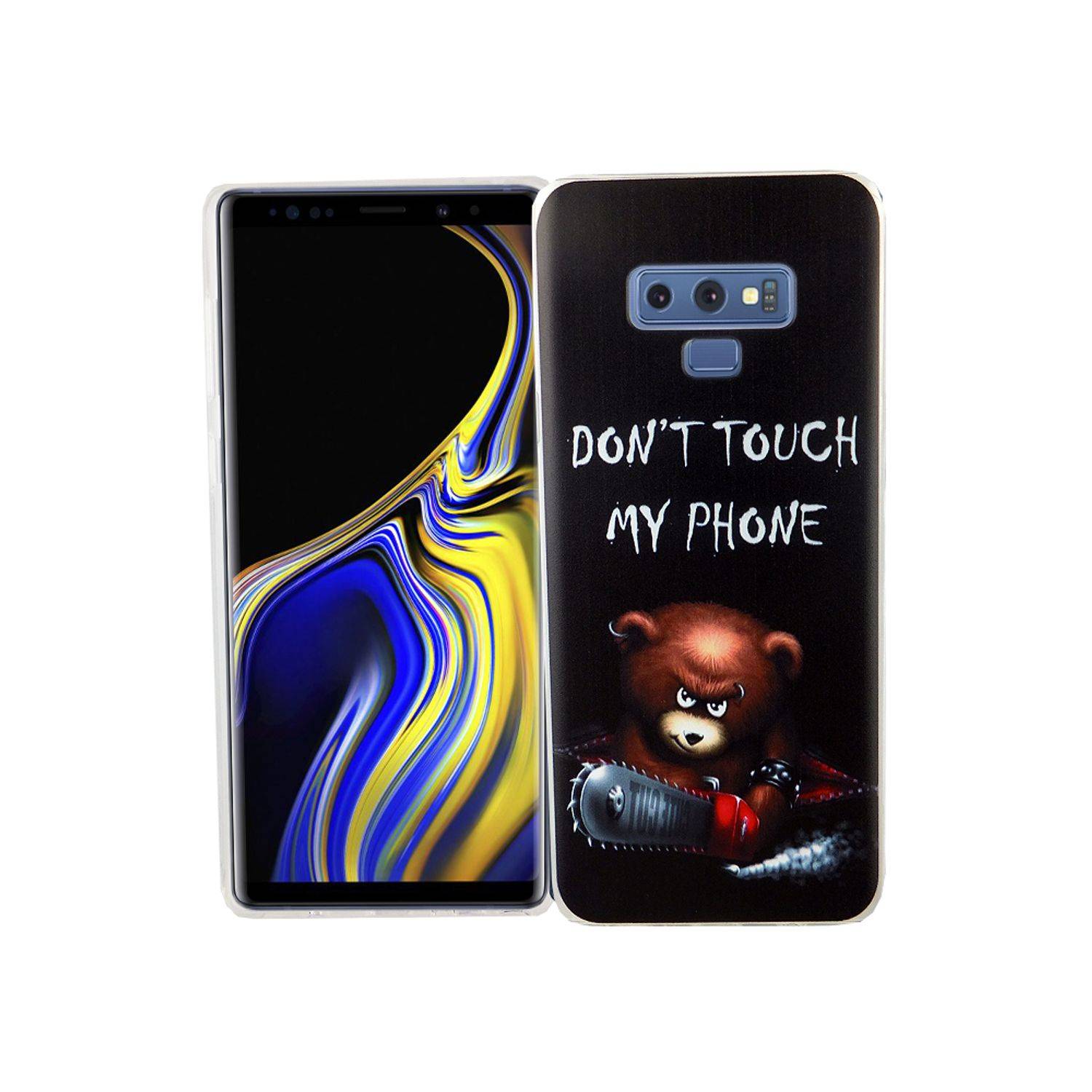 Samsung Galaxy Note 9 Handyhülle Bumper Backcover Schwarz