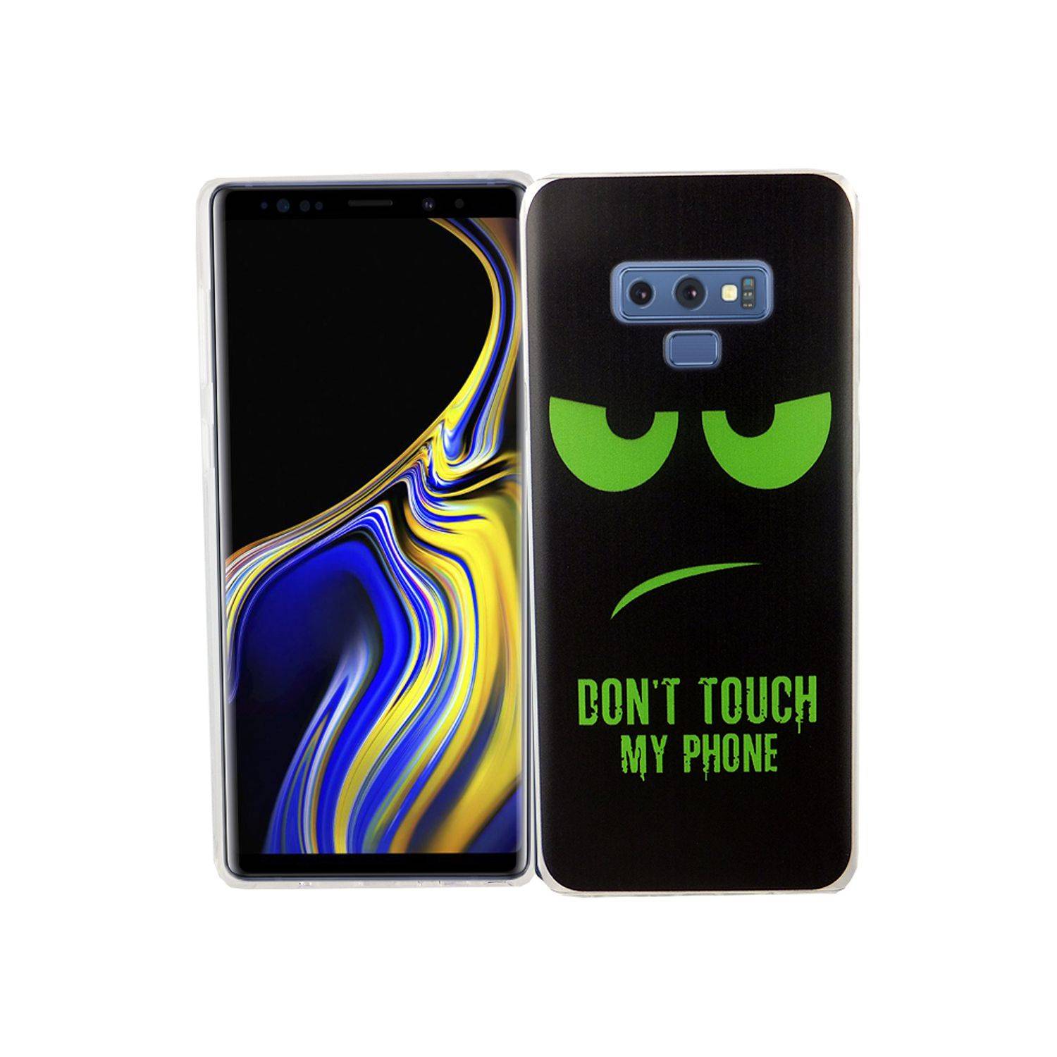 Samsung Galaxy Note 9 Handyhülle Bumper Backcover Schwarz