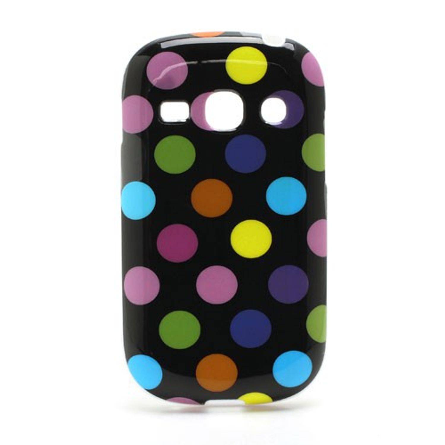 Samsung Galaxy Fame S6810 Handyhülle Backcover Schwarz