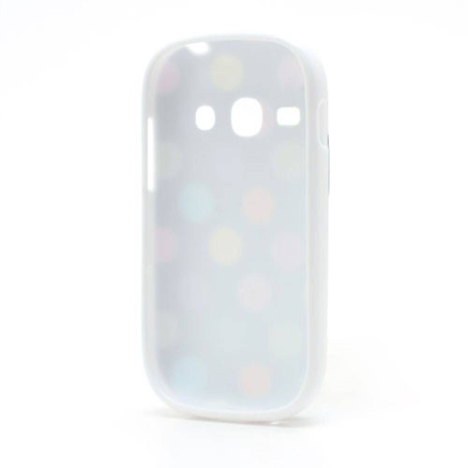 Samsung Galaxy Fame S6810 Handyhülle Backcover Schwarz