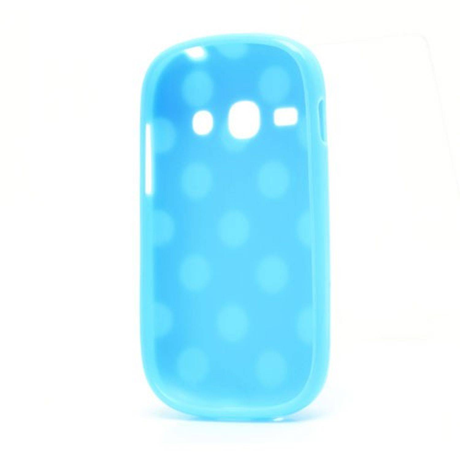 Samsung Galaxy Fame S6810 Handyhülle Backcover Blau