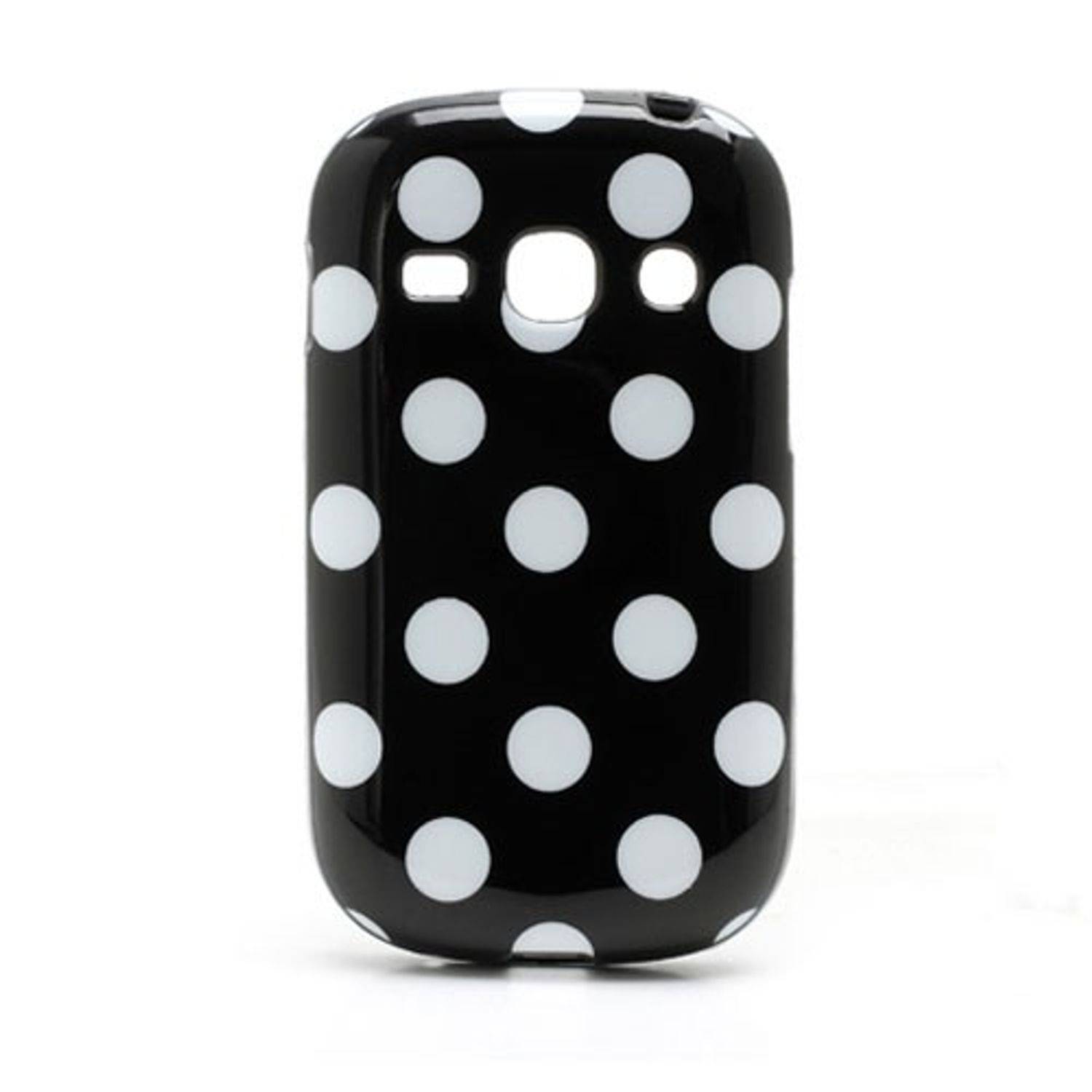 Samsung Galaxy Fame S6810 Handyhülle Backcover Schwarz