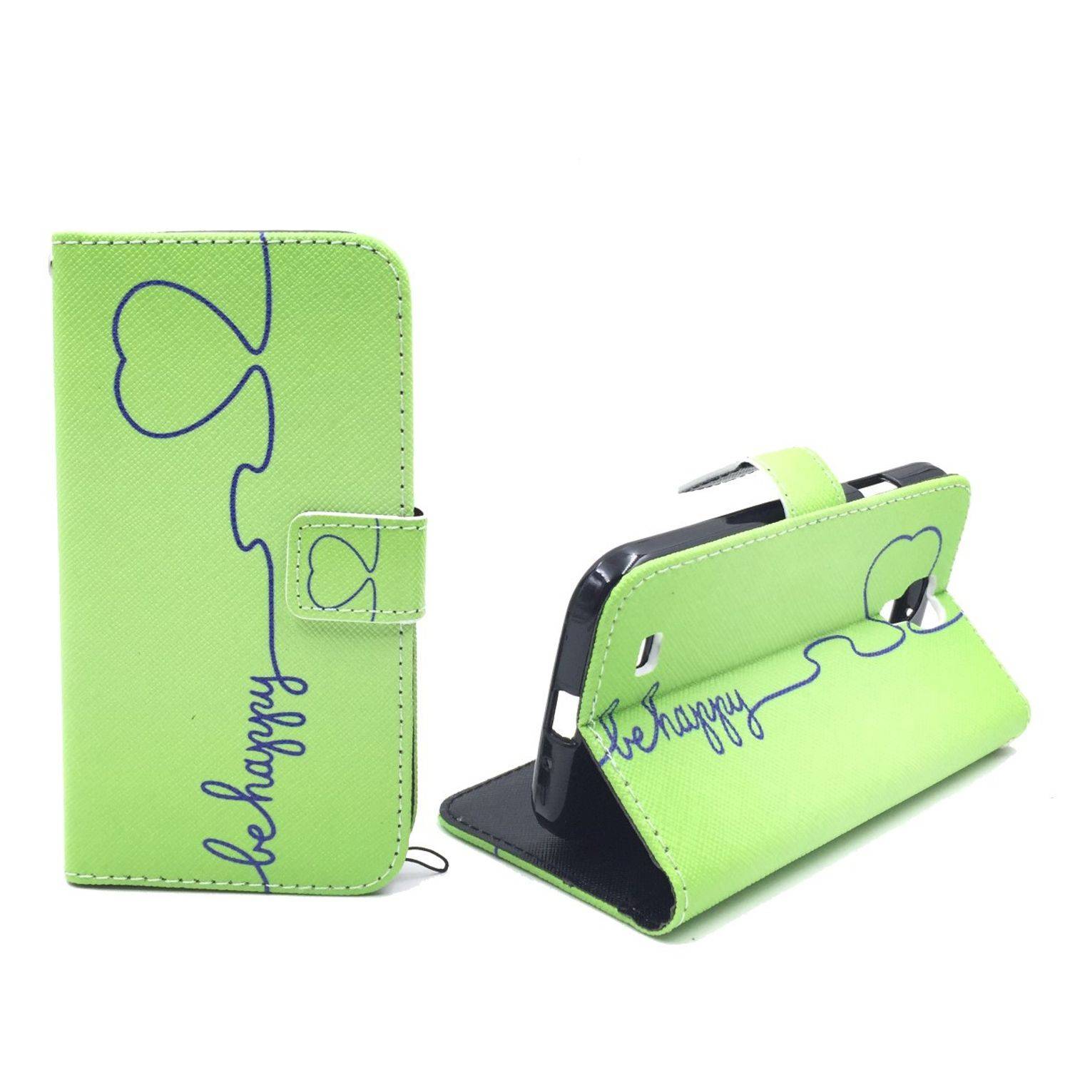 Samsung Galaxy S4 Handyhülle Bookcover Grün