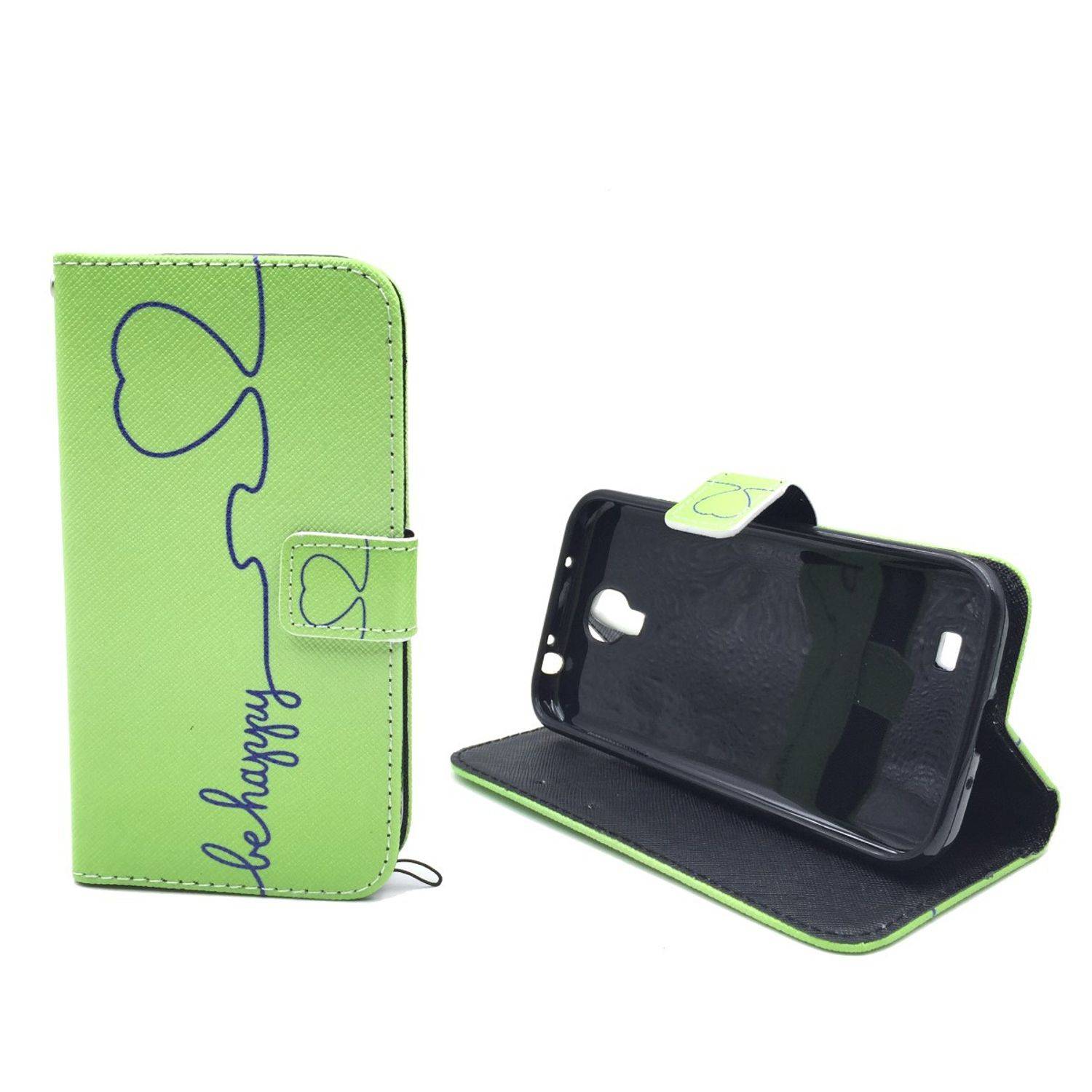 Samsung Galaxy S4 Handyhülle Bookcover Grün