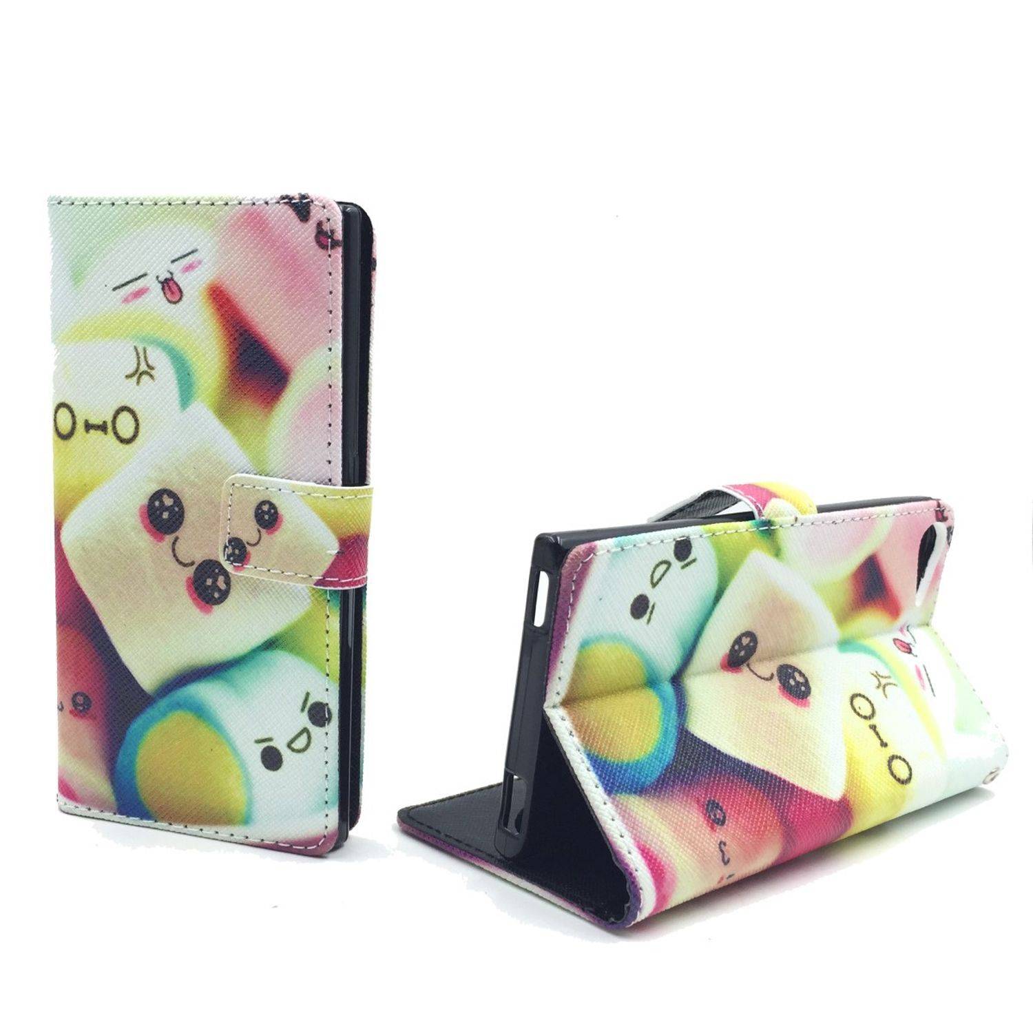 Wiko Highway Star Handyhülle Bookcover Mehrfarbig