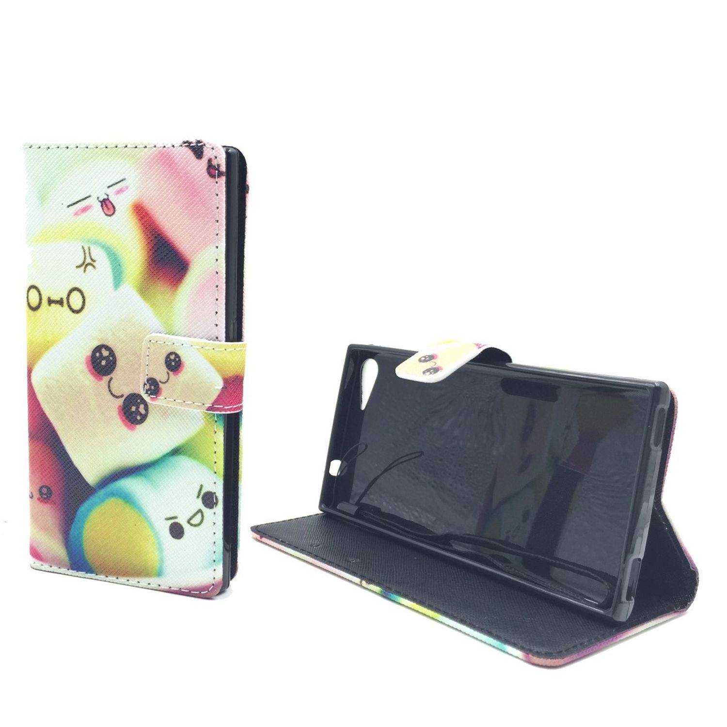 Wiko Highway Star Handyhülle Bookcover Mehrfarbig