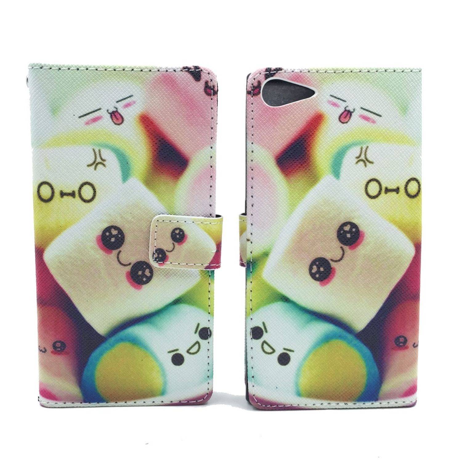 Wiko Highway Star Handyhülle Bookcover Mehrfarbig