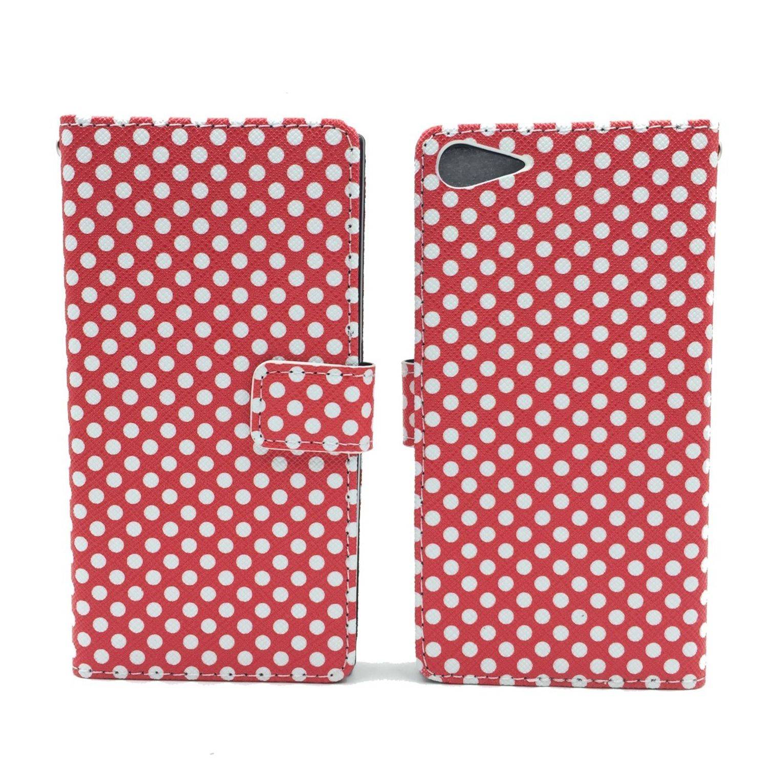 Wiko Highway Star Handyhülle Bookcover Rot