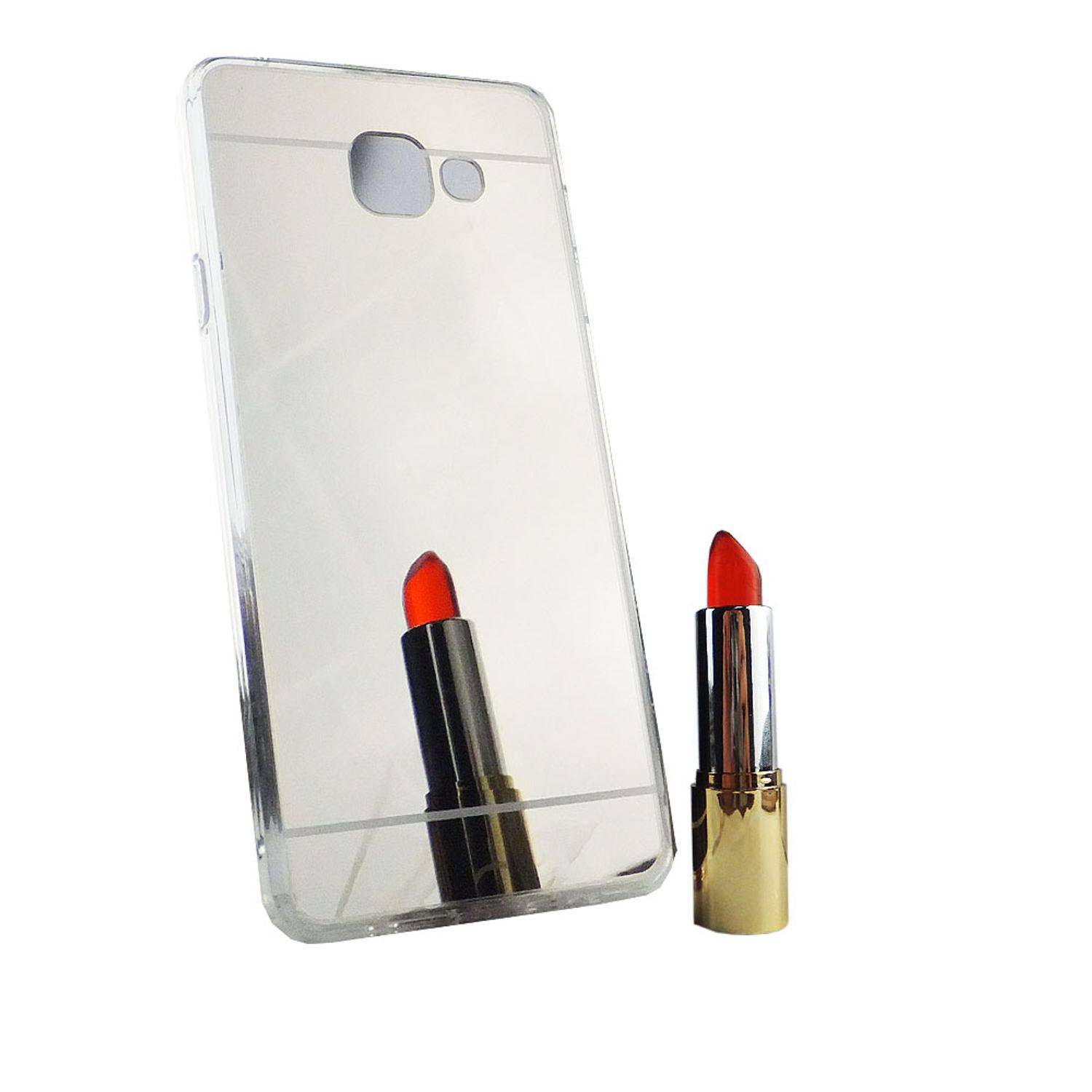 Samsung Galaxy A7 (2016) Handyhülle Backcover Silber