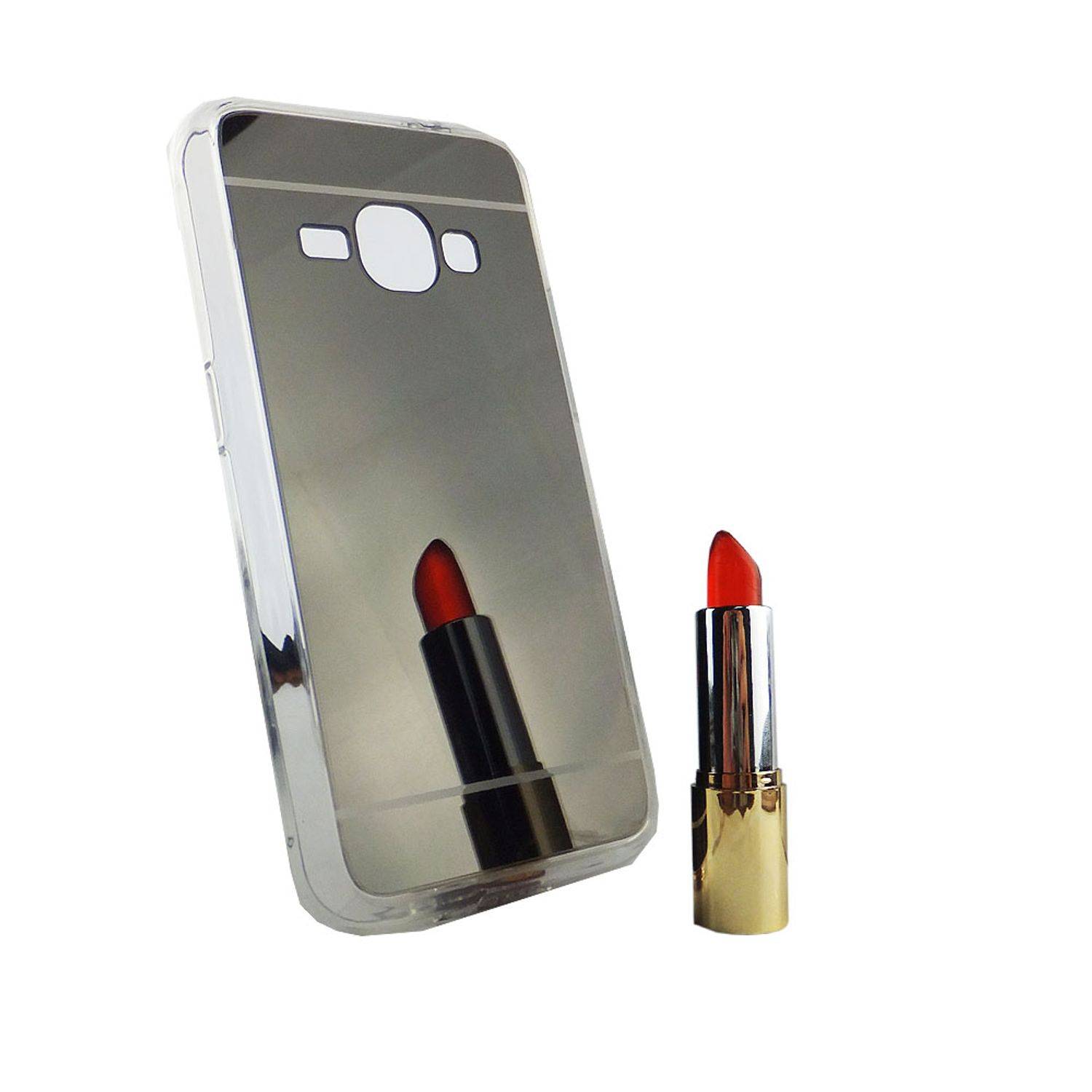 Samsung Galaxy J1 (2016) Handyhülle Backcover Schwarz