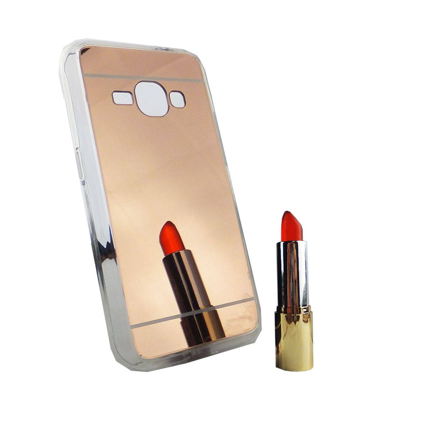 Samsung Galaxy J1 (2016) Handyhülle Backcover Rosa