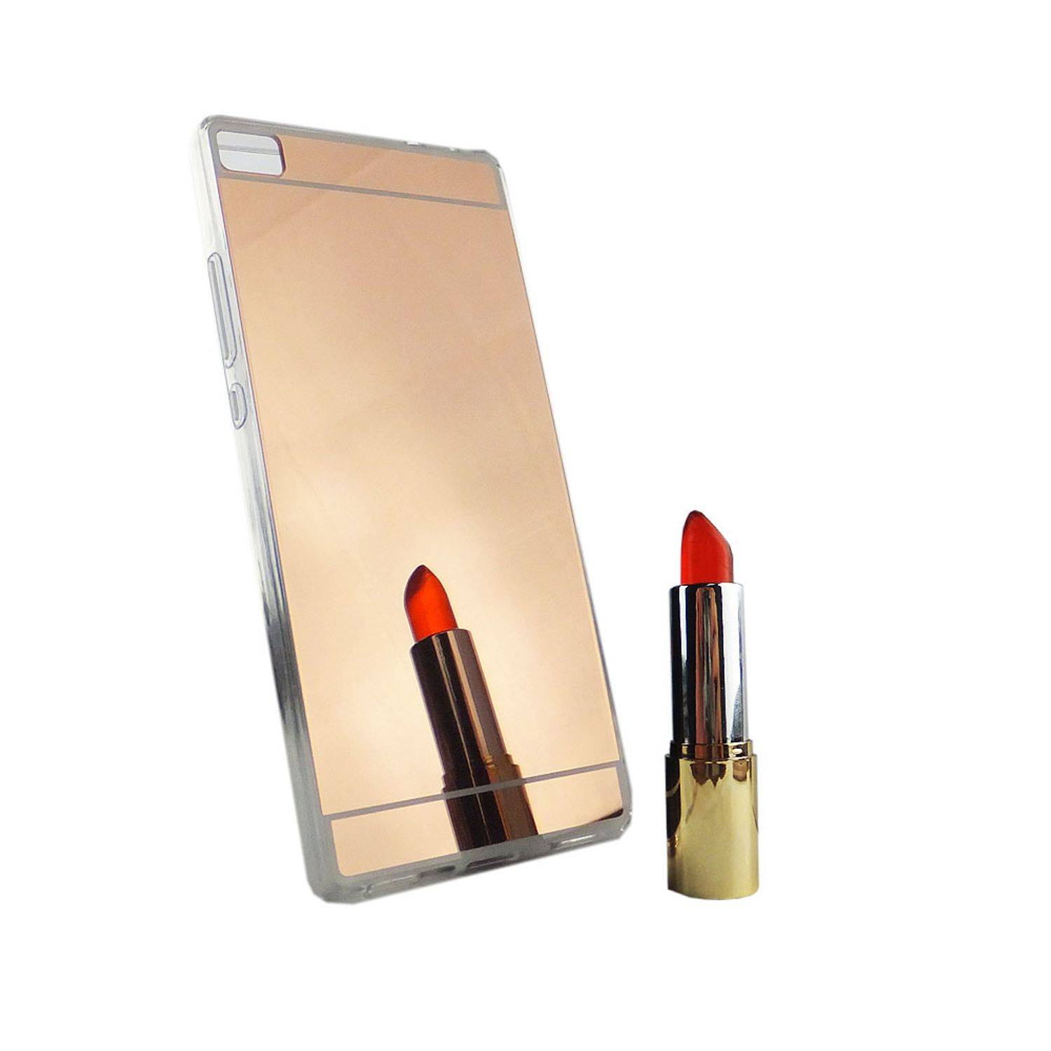 Huawei P8 Handyhülle Backcover Rosa