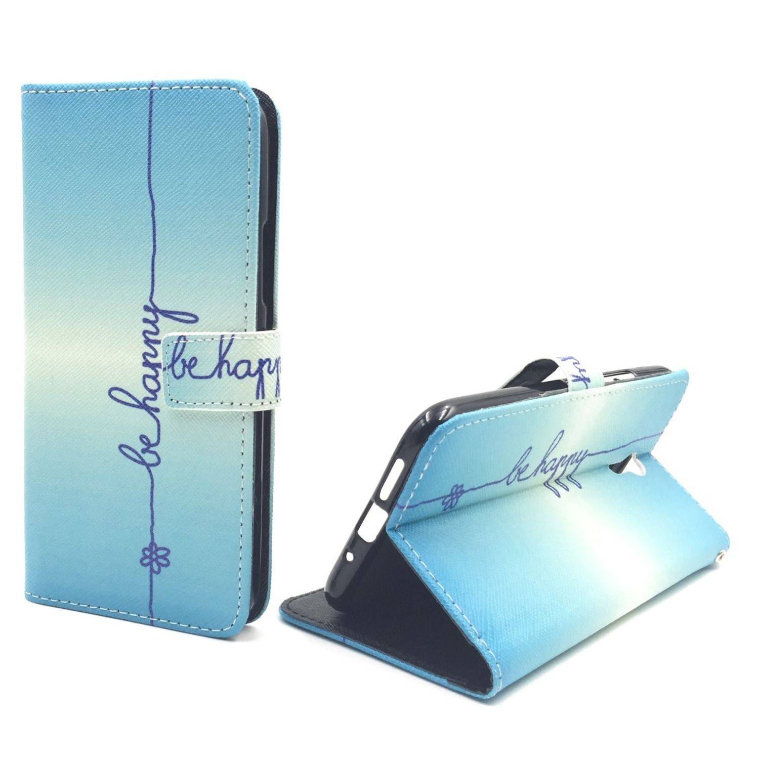 Lenovo ZUK Z1 Handyhülle Bookcover Blau