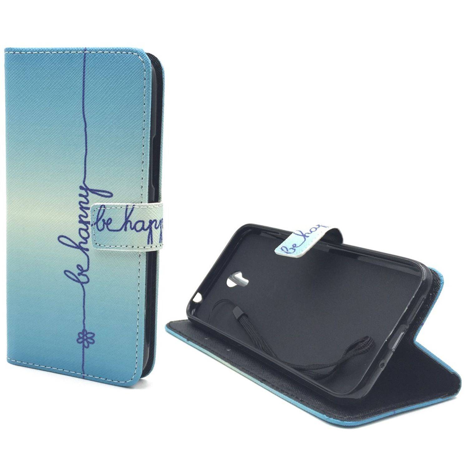 Lenovo ZUK Z1 Handyhülle Bookcover Blau