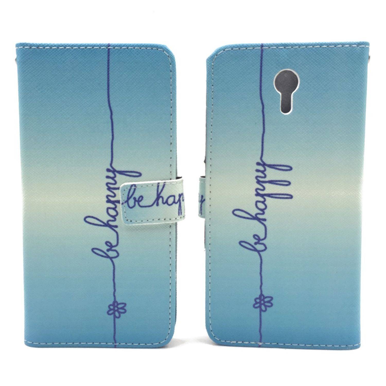 Lenovo ZUK Z1 Handyhülle Bookcover Blau