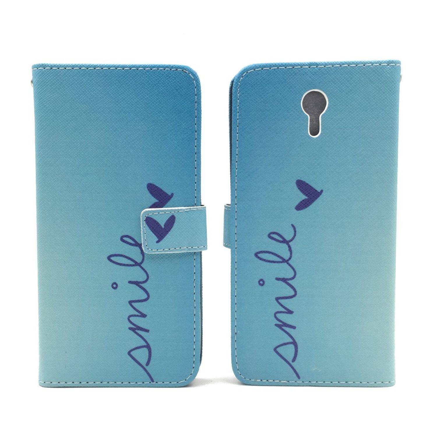 Lenovo ZUK Z1 Handyhülle Bookcover Blau