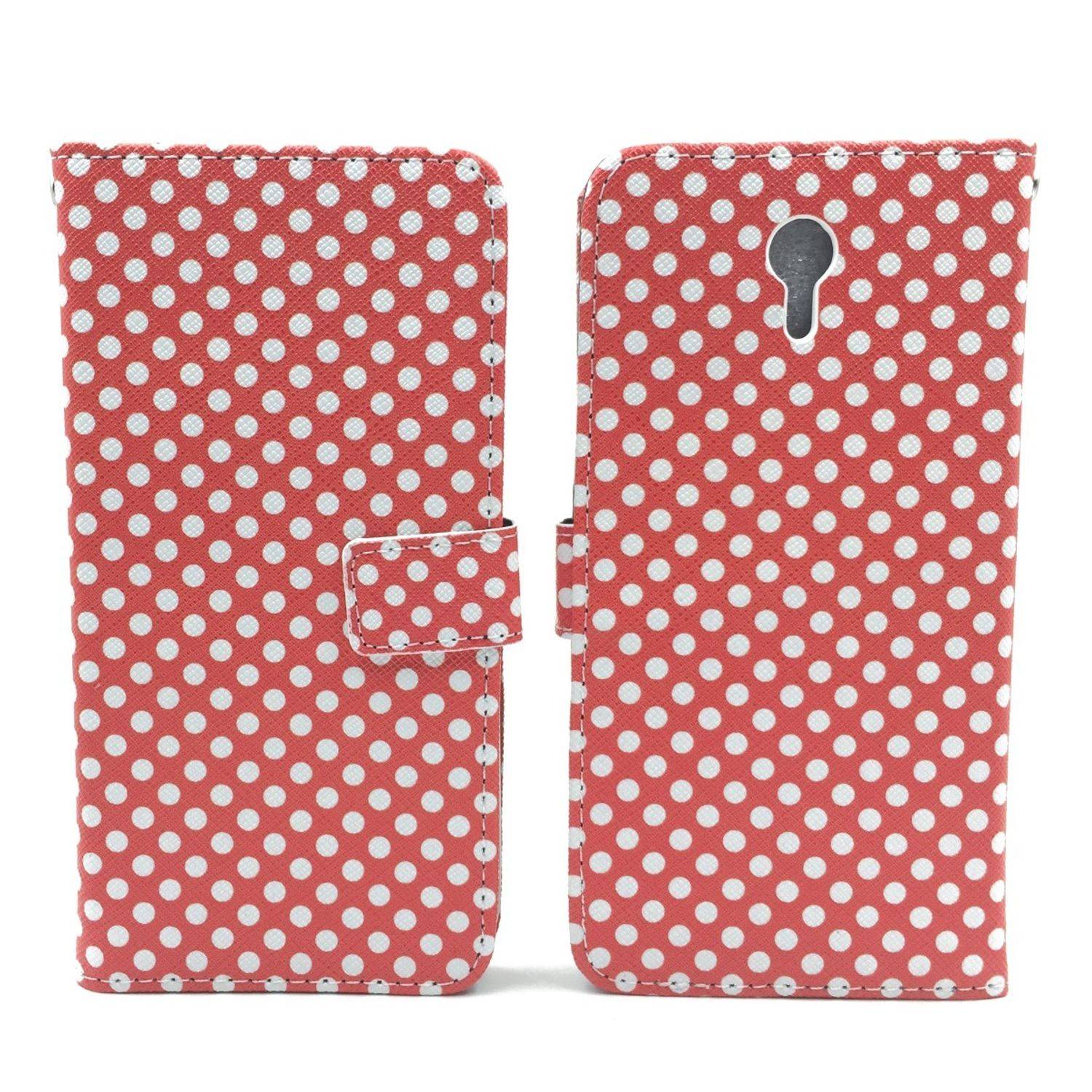 Lenovo ZUK Z1 Handyhülle Bookcover Rot