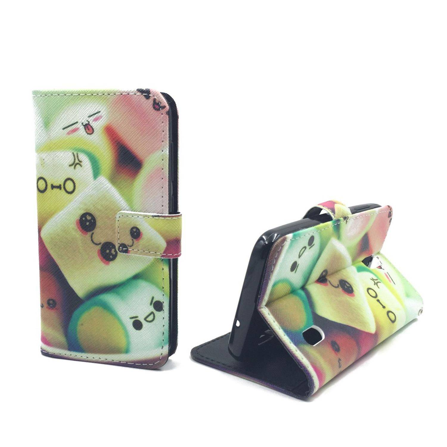 Huawei Y625 Handyhülle Bookcover Mehrfarbig