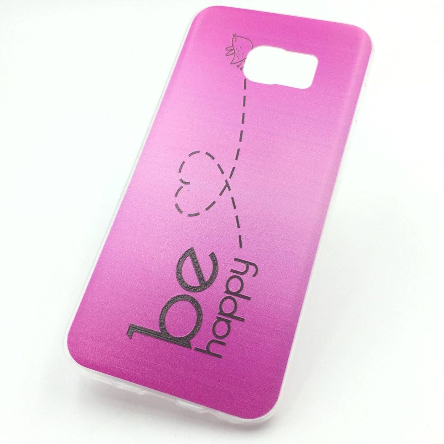 Samsung Galaxy S7 Edge Handyhülle Backcover Rosa