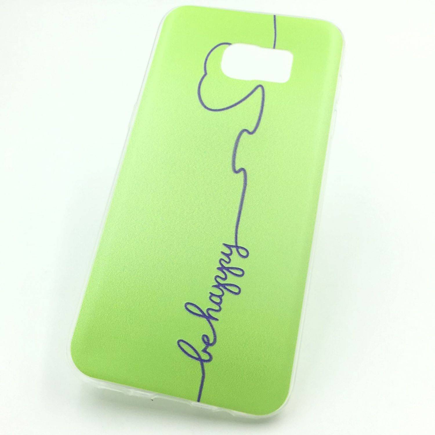 Samsung Galaxy S7 Edge Handyhülle Backcover Grün
