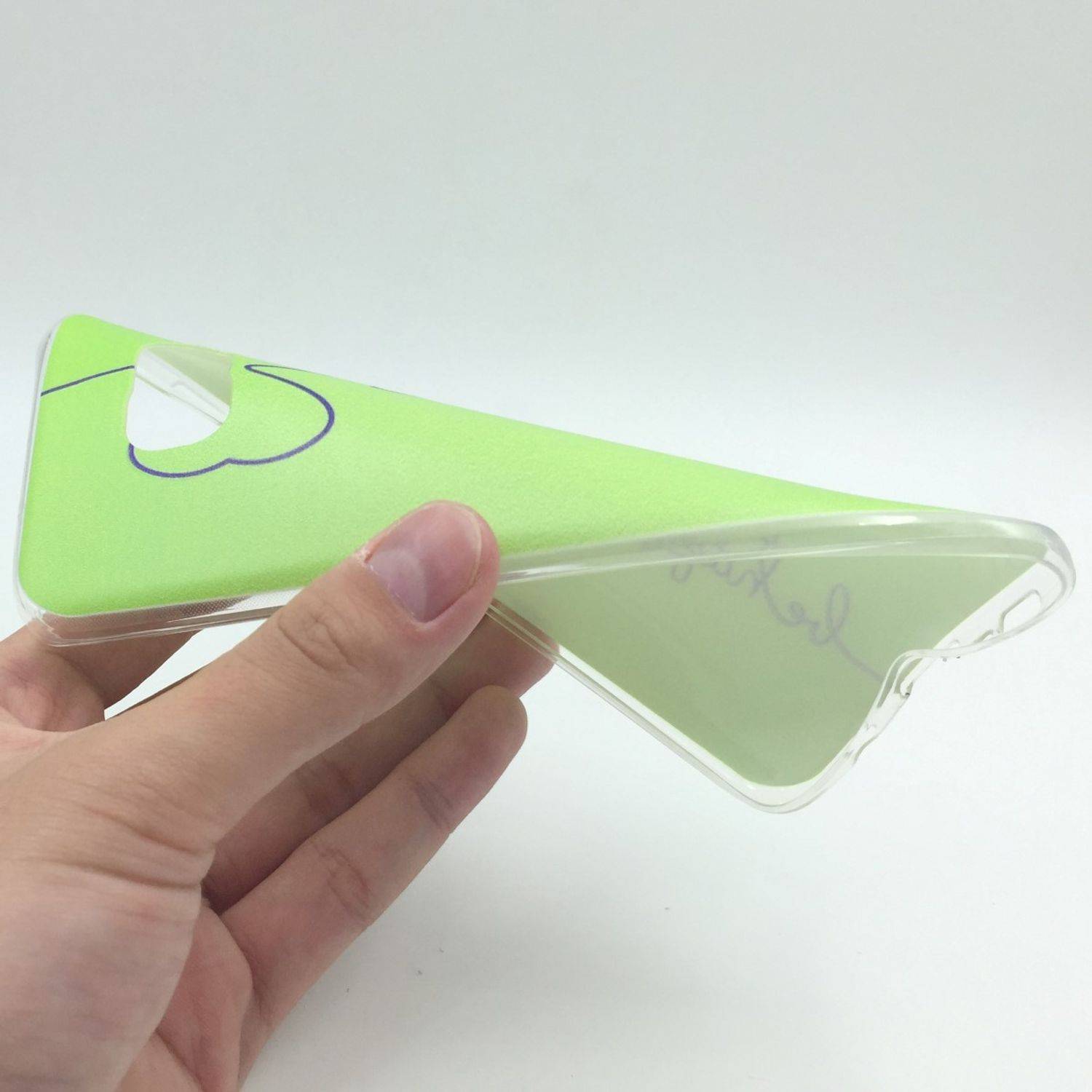 Samsung Galaxy S7 Edge Handyhülle Backcover Grün
