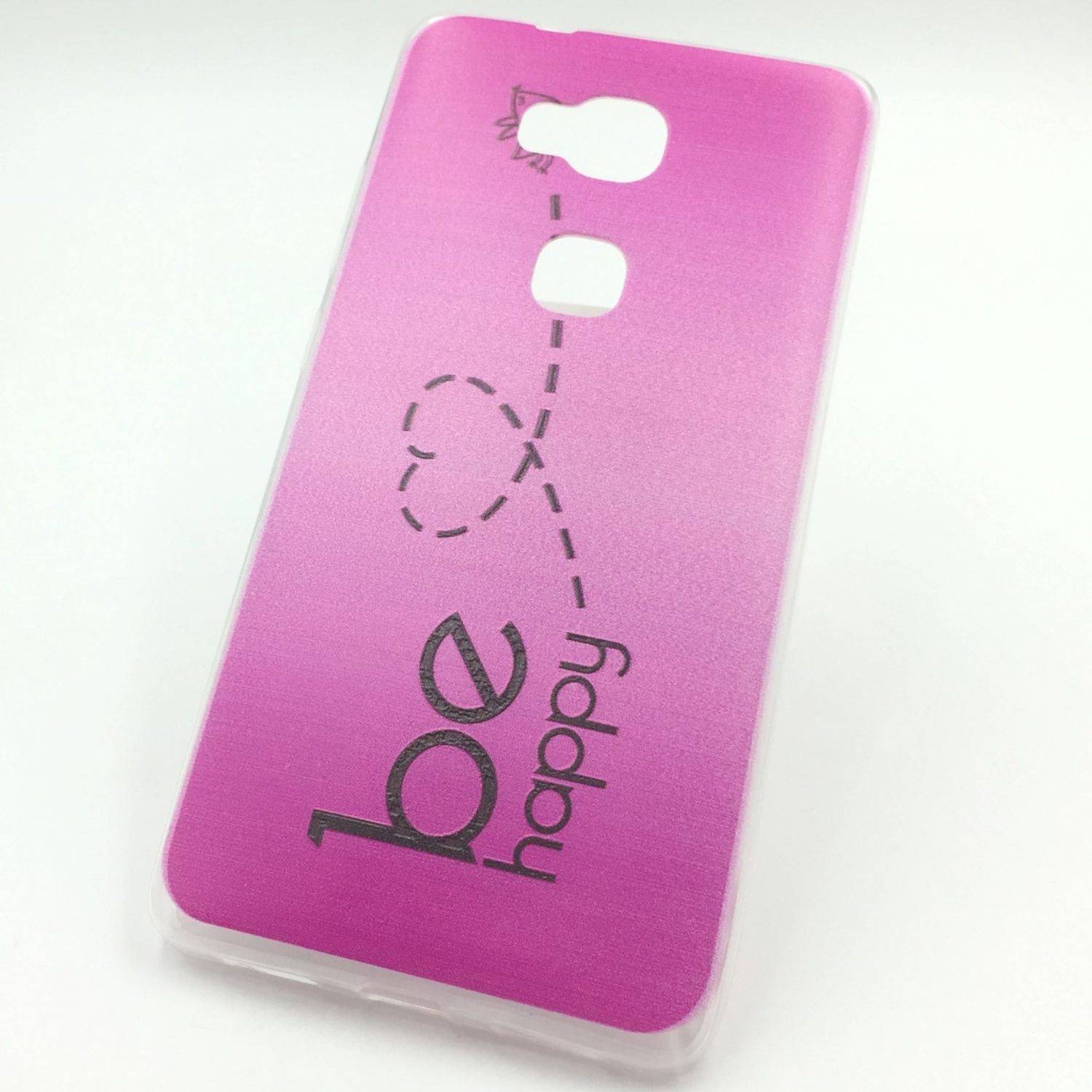 Huawei Honor 5X Handyhülle Backcover Rosa