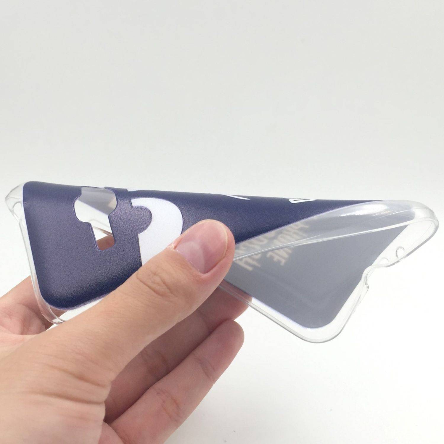 Samsung Galaxy J1 (2016) Handyhülle Backcover Blau