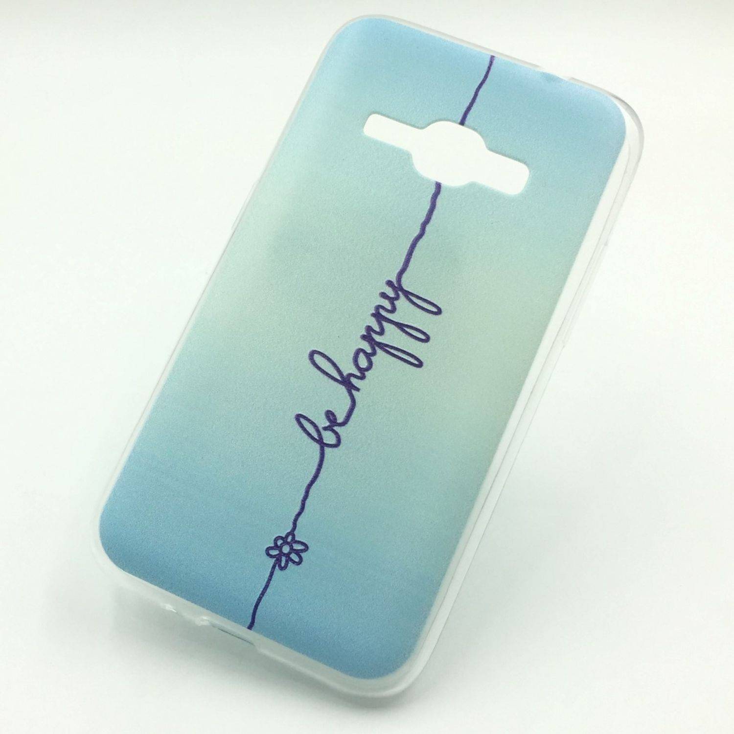 Samsung Galaxy J1 (2016) Handyhülle Backcover Blau