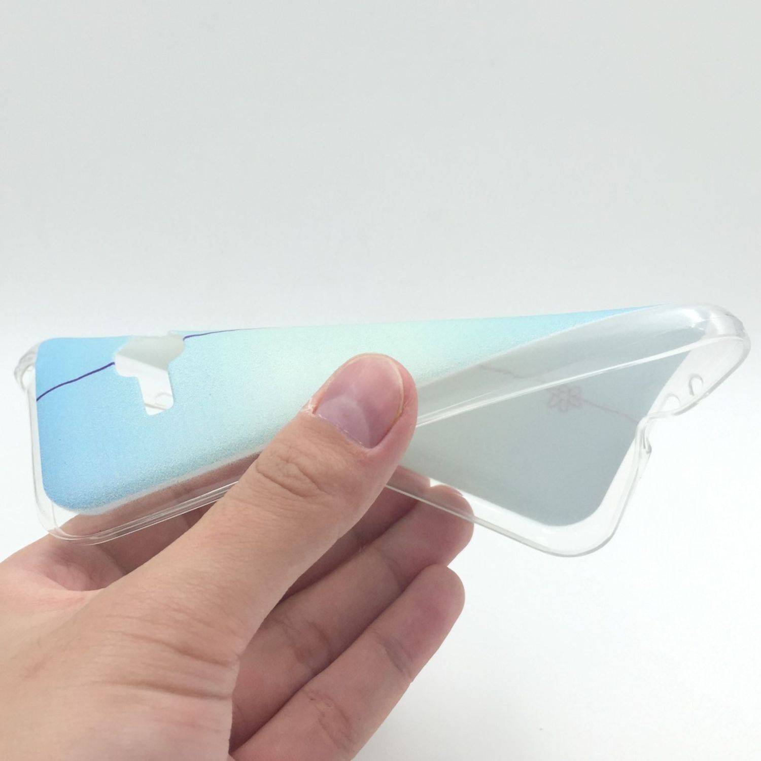 Samsung Galaxy J1 (2016) Handyhülle Backcover Blau