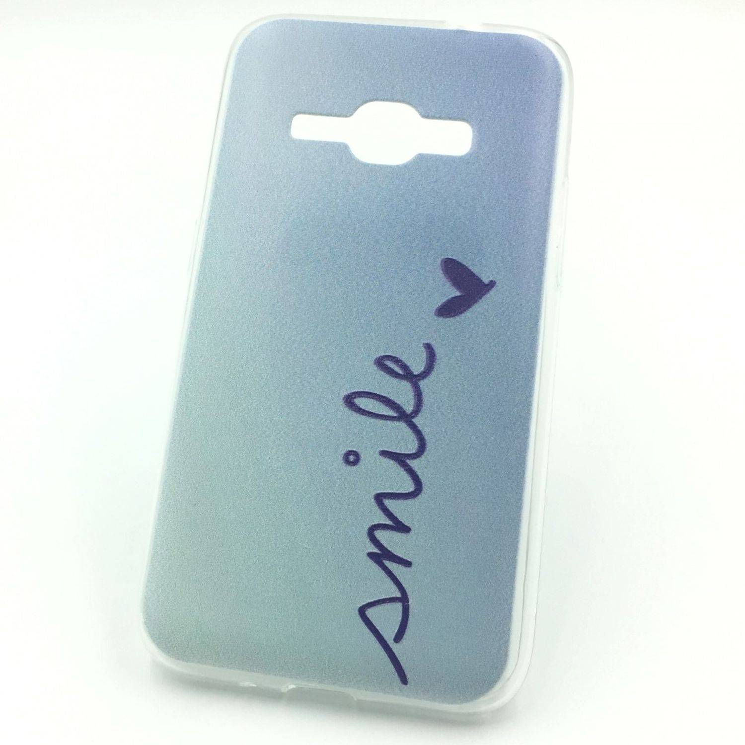 Samsung Galaxy J1 (2016) Handyhülle Backcover Blau