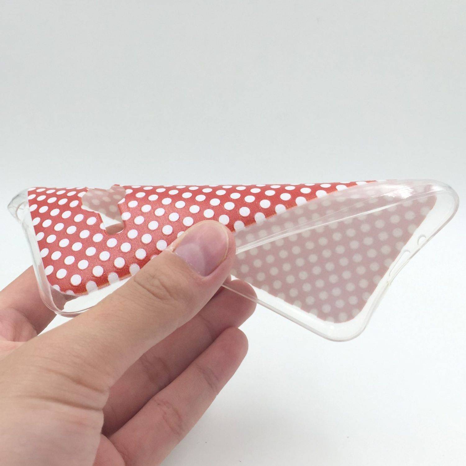 Samsung Galaxy J1 (2016) Handyhülle Backcover Rot