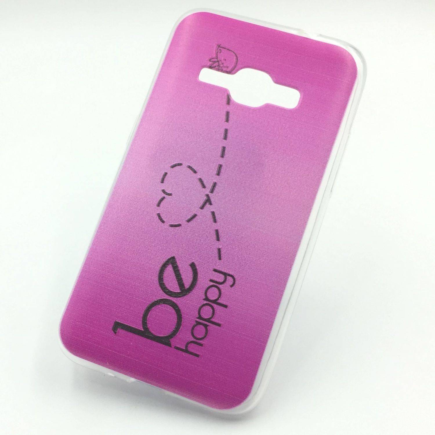 Samsung Galaxy J1 (2016) Handyhülle Backcover Rosa