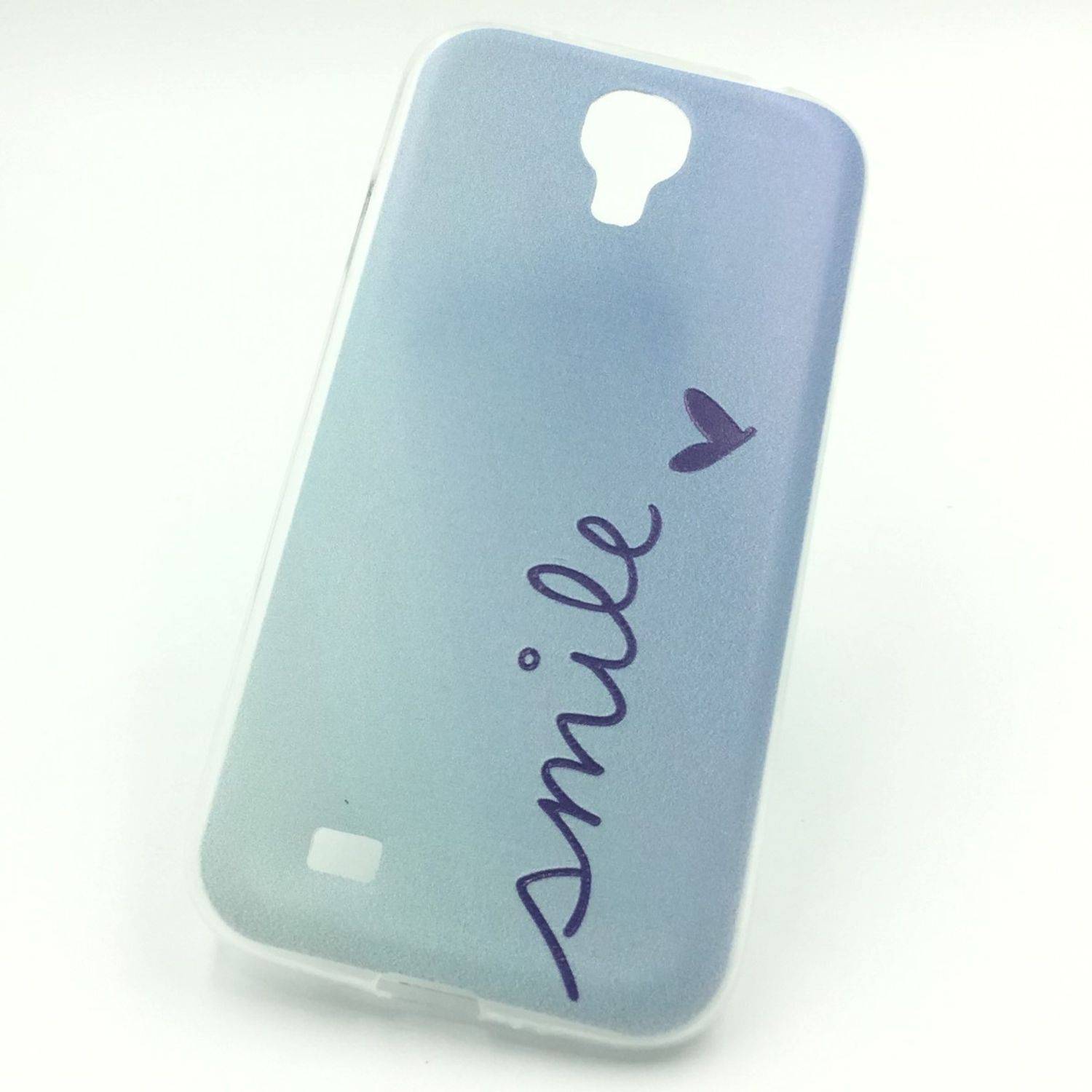 Samsung Galaxy S4 Handyhülle Backcover Blau