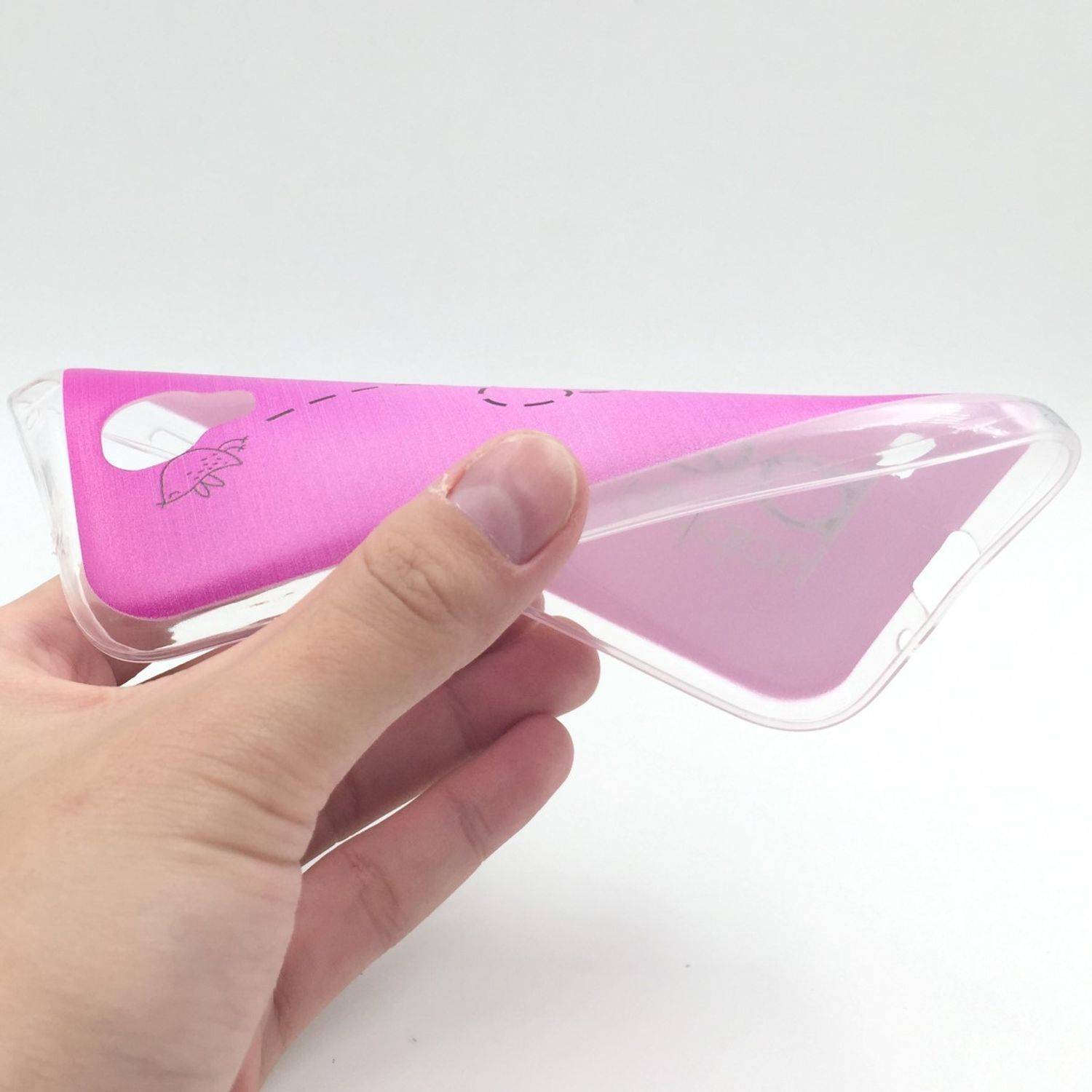 Samsung Galaxy S4 Handyhülle Backcover Rosa