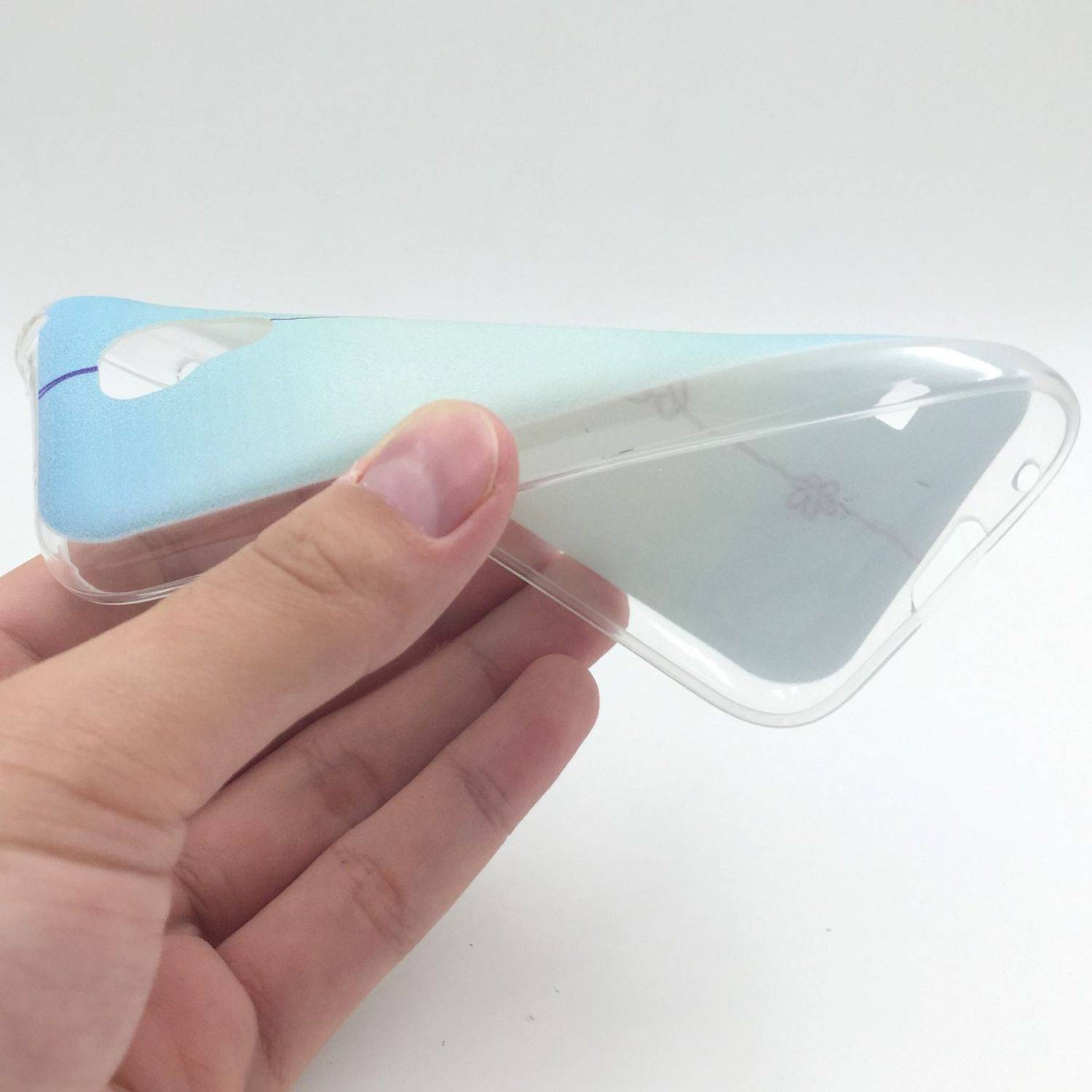 Samsung Galaxy S4 Mini Handyhülle Backcover Blau