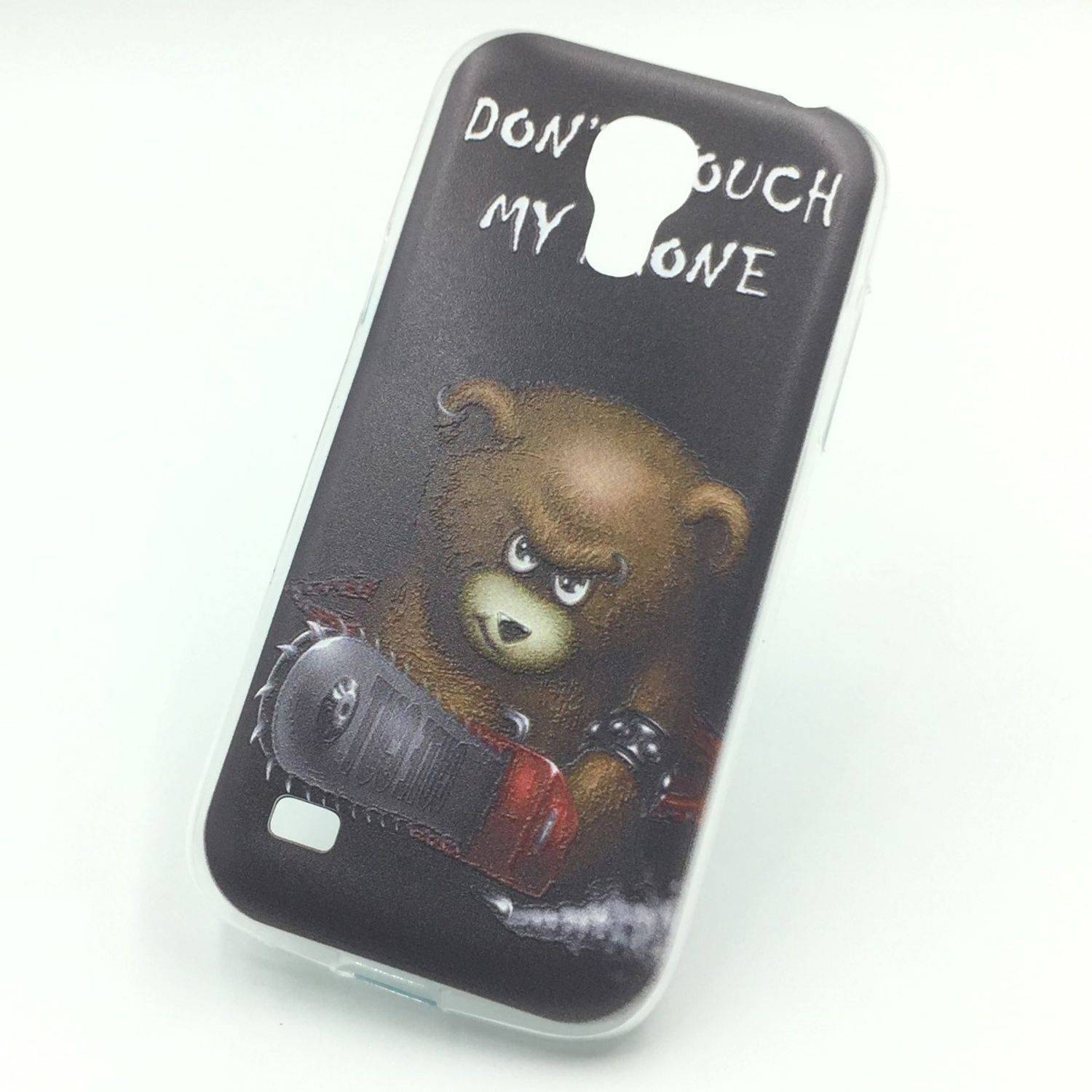 Samsung Galaxy S4 Mini Handyhülle Backcover Schwarz