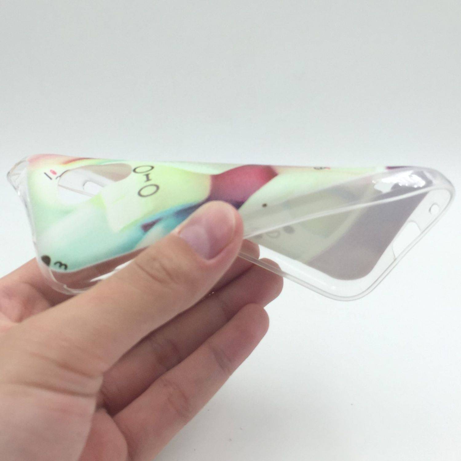 Samsung Galaxy S4 Mini Handyhülle Backcover Mehrfarbig