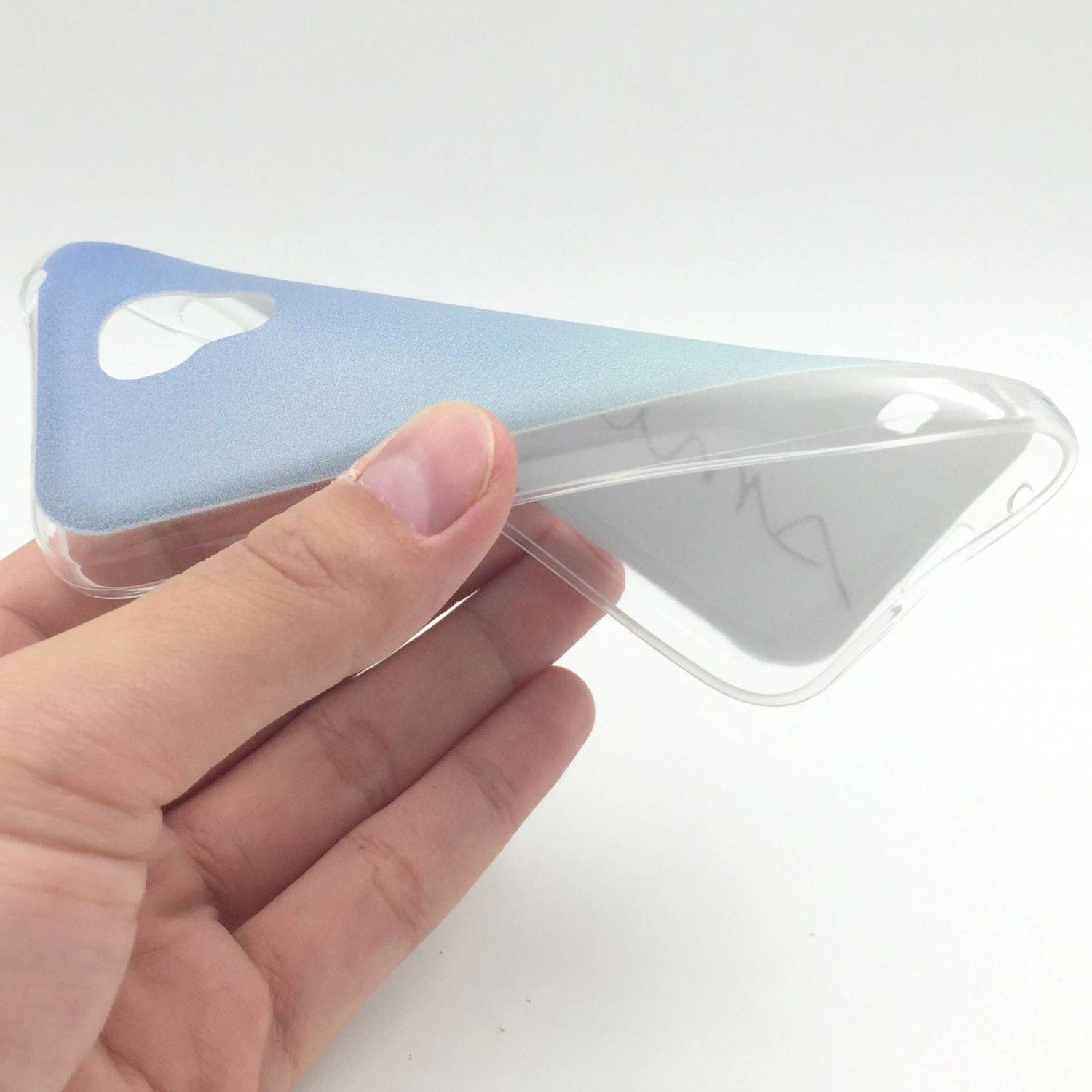 Samsung Galaxy S4 Mini Handyhülle Backcover Blau