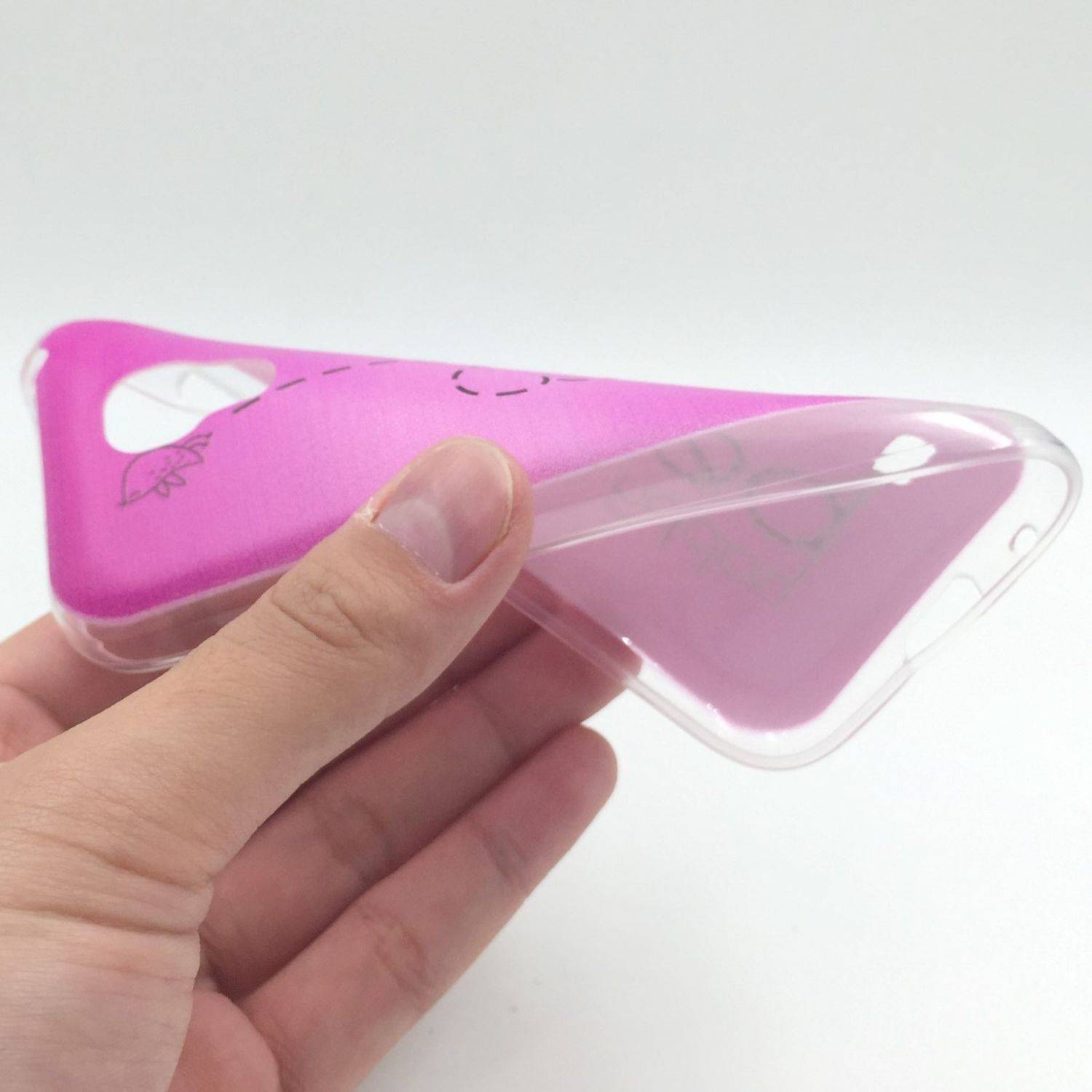 Samsung Galaxy S4 Mini Handyhülle Backcover Rosa