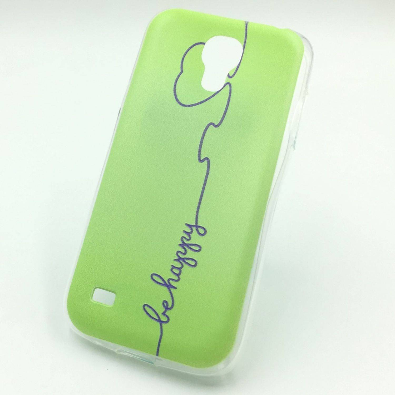 Samsung Galaxy S4 Mini Handyhülle Backcover Grün