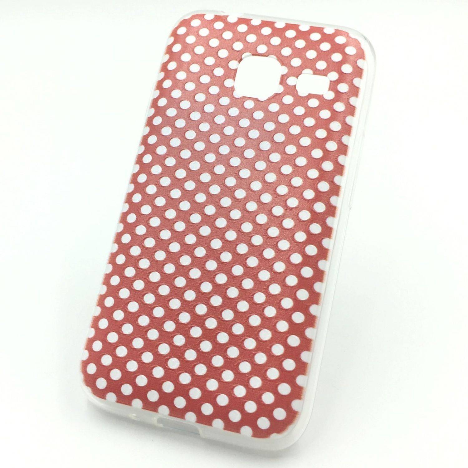 Samsung Galaxy J1 Mini Handyhülle Backcover Rot