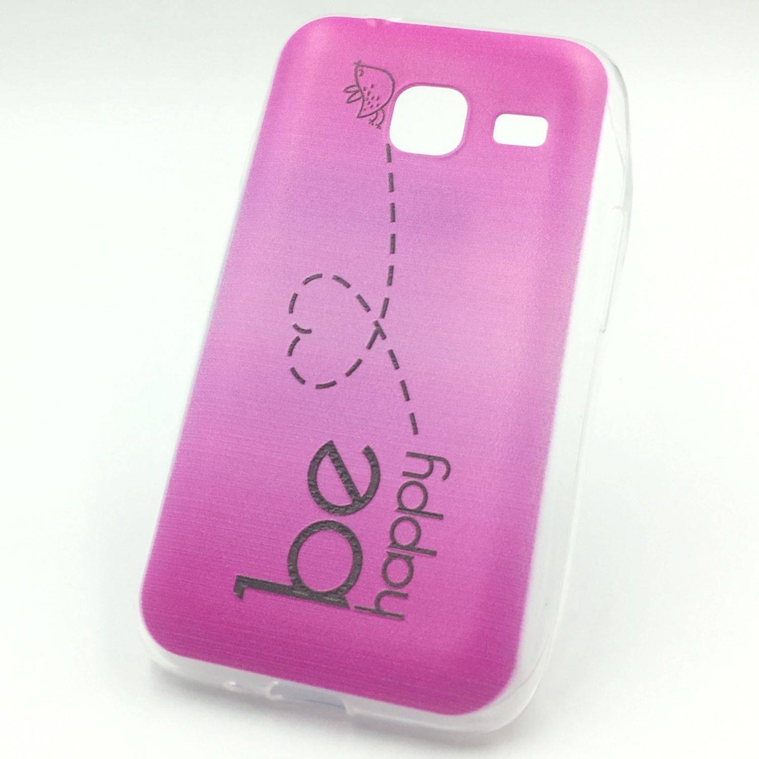 Samsung Galaxy J1 Mini Handyhülle Backcover Rosa