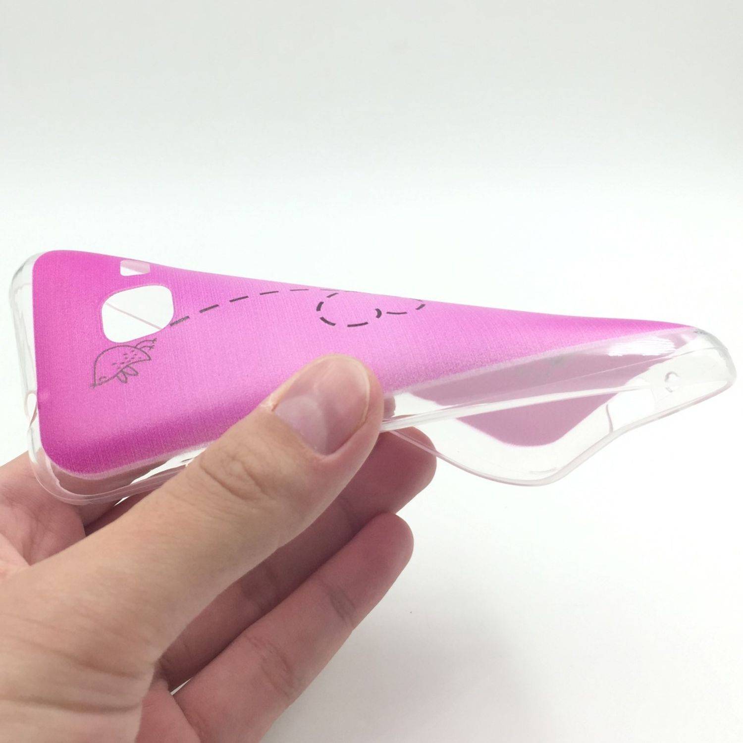 Samsung Galaxy J1 Mini Handyhülle Backcover Rosa