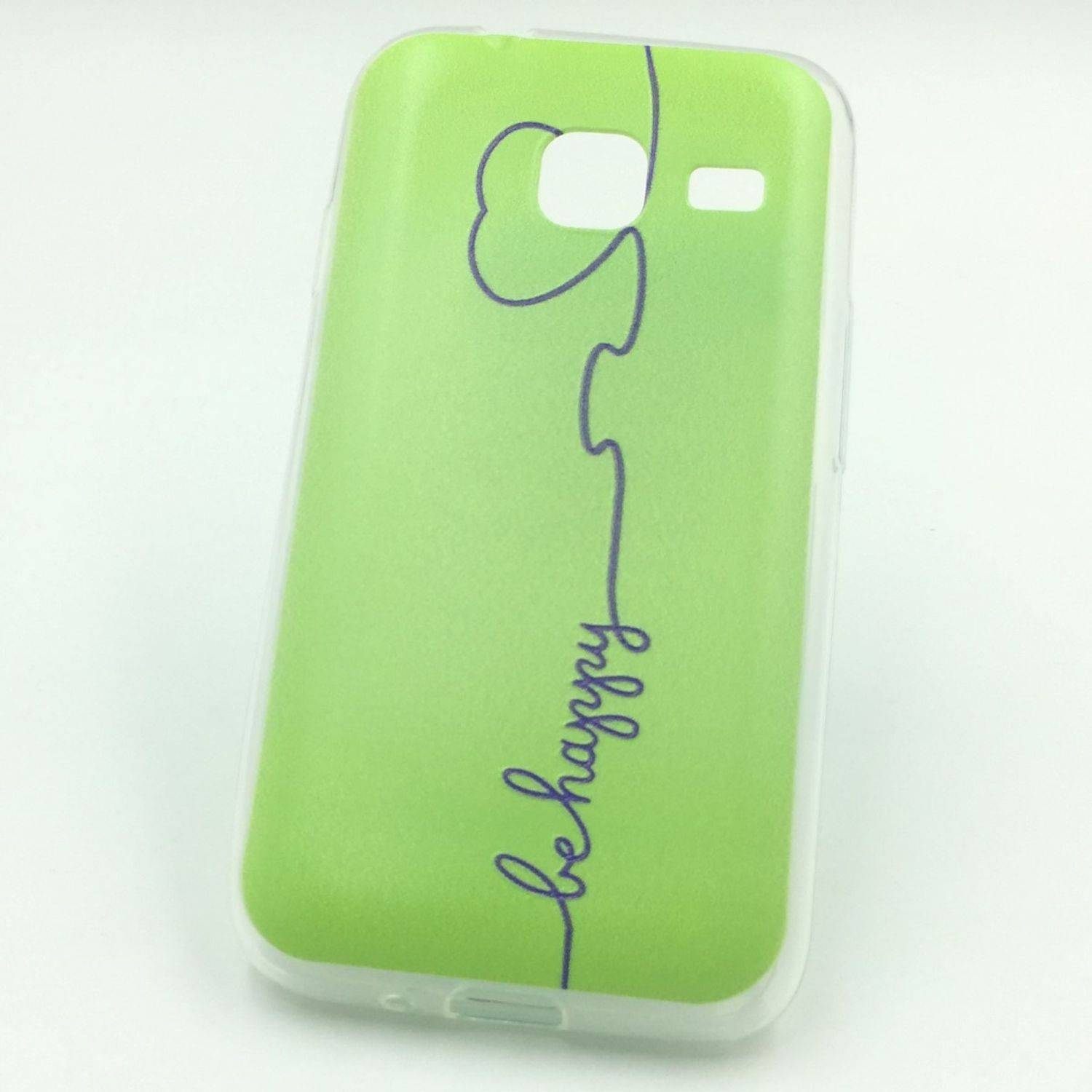 Samsung Galaxy J1 Mini Handyhülle Backcover Grün