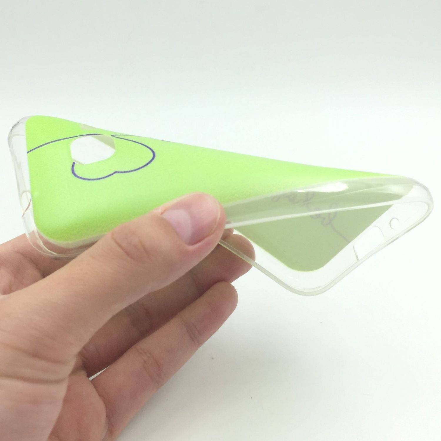 Samsung Galaxy J1 Mini Handyhülle Backcover Grün