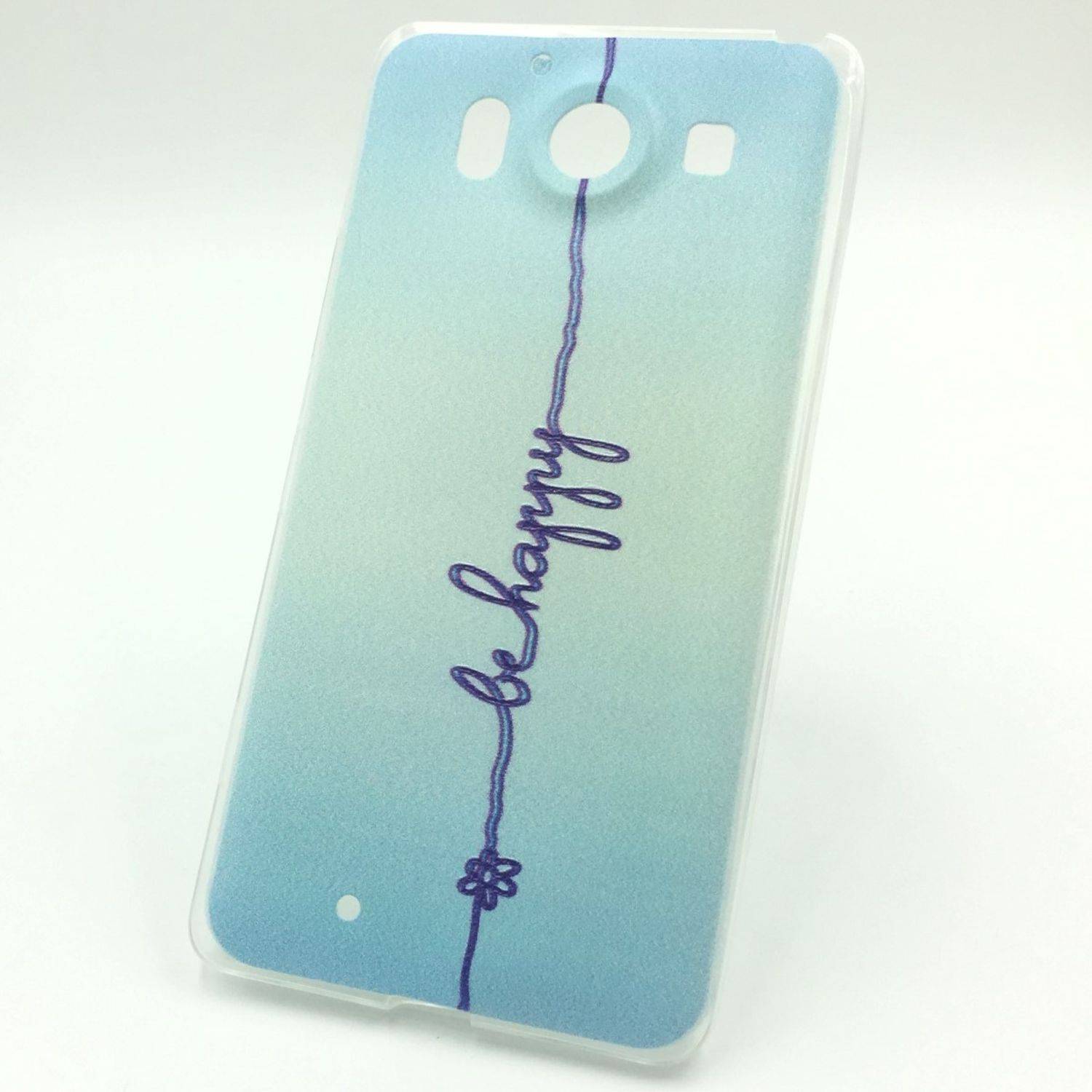 Microsoft Lumia 950 Handyhülle Backcover Blau