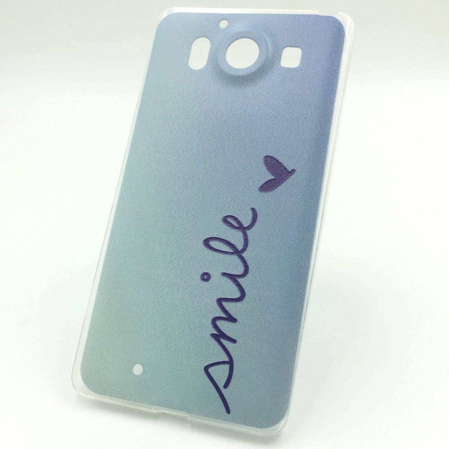Microsoft Lumia 950 Handyhülle Backcover Blau