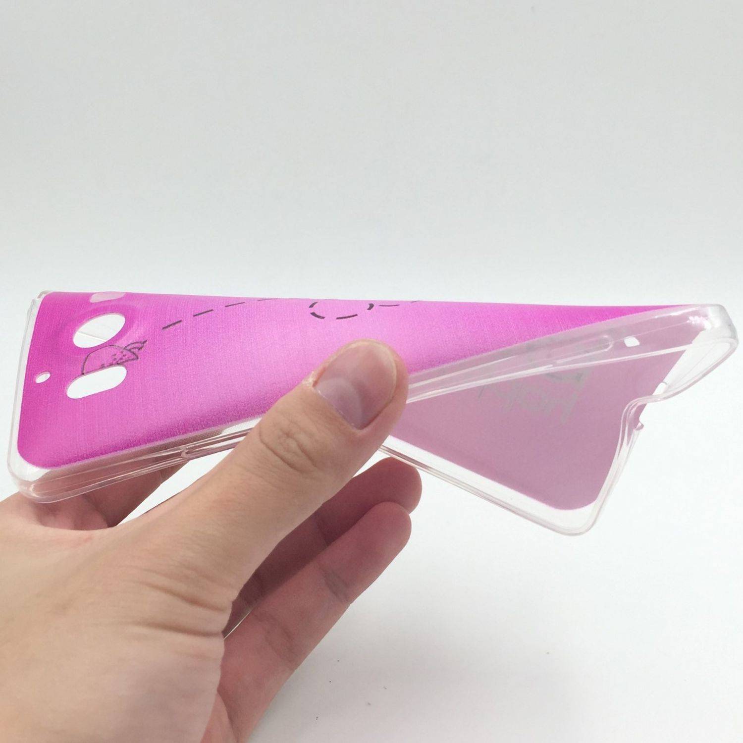 Microsoft Lumia 950 Handyhülle Backcover Rosa